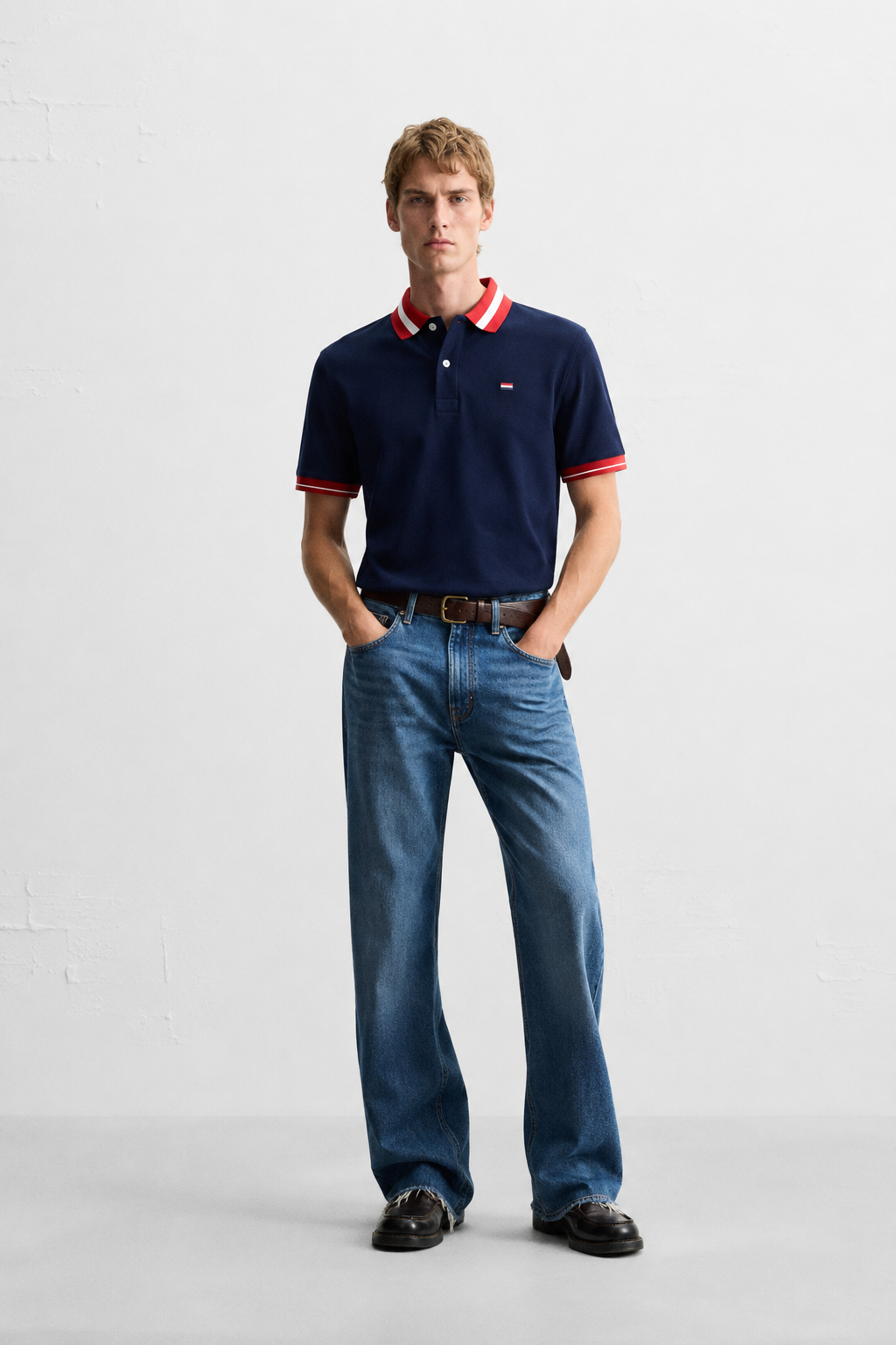 Classic Stripe Polo Shirt