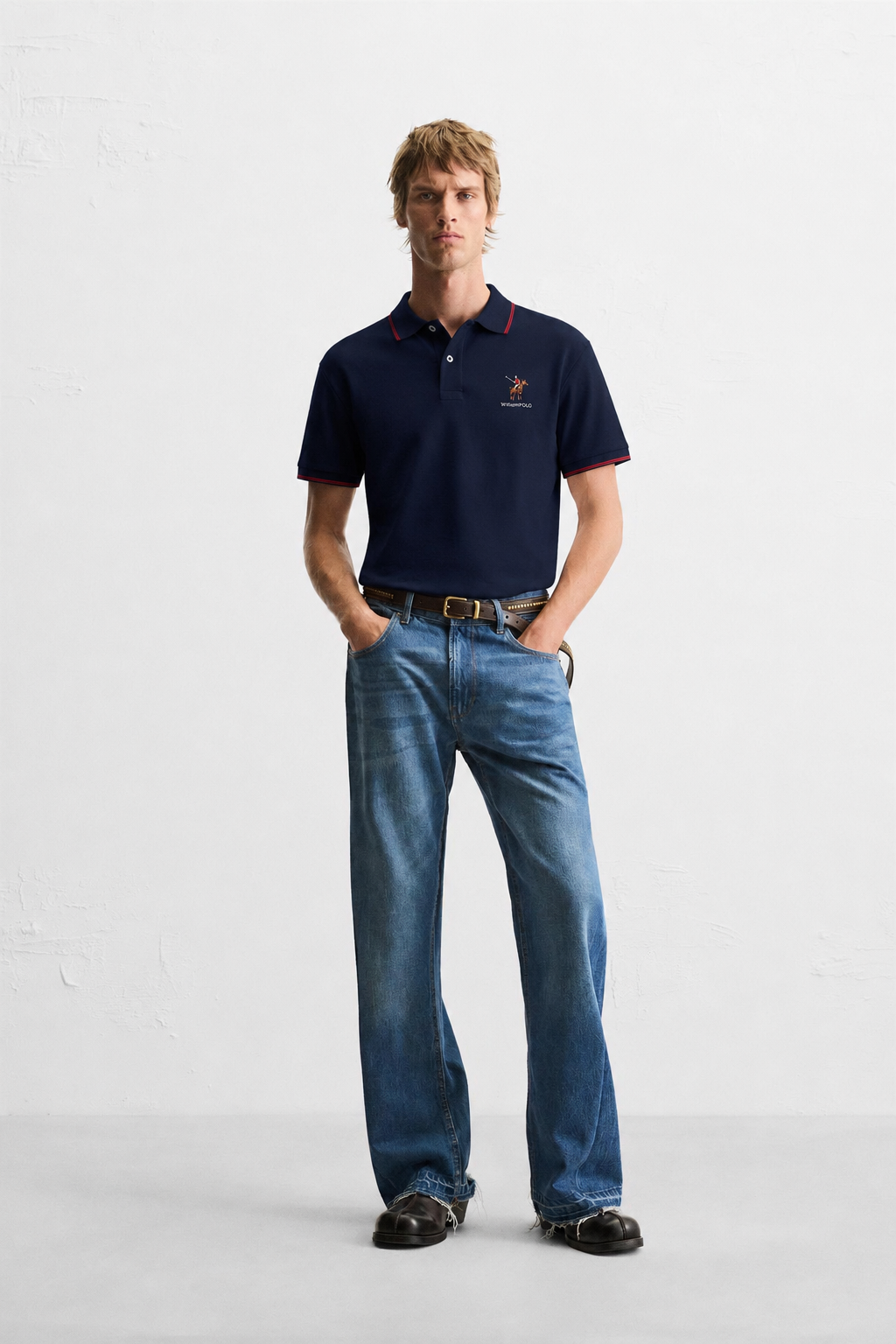 Embroidered Classic Polo Shirt